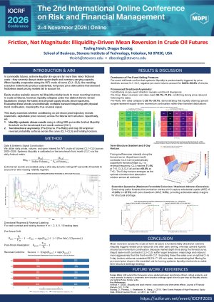 Friction, Not Magnitude Illiquidity Driven Mean Reversion in Crude Oil Futures, Tzuling Hsieh, Dragos Bozdog.pdf